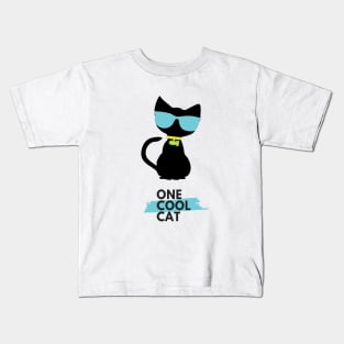One Cool Cat Kids T-Shirt